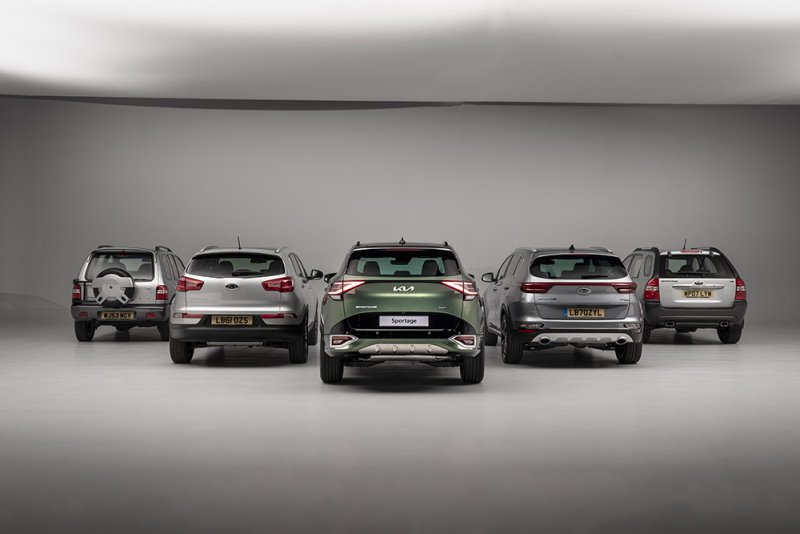 كيا Sportage تحتفل بنجاحاتها على مدى 30 عامًا