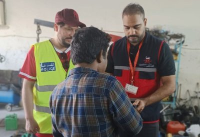 هيئة تنظيم سوق العمل تنفذ حملة تفتيشية مشتركة مع وزارة الداخلية في محافظة المحرق