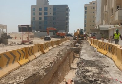الأشغال: إنجاز 55% في الجزء الشمالي بمشروع تطوير مجمع 575 في الجنبية و30% للجزء الجنوبي