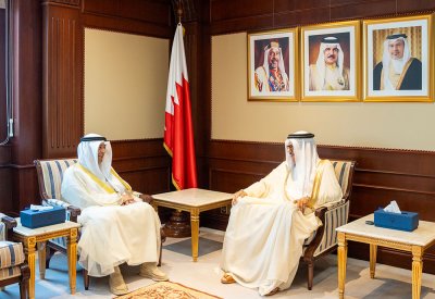وزير الخارجية يستقبل الأمين العام لمجلس التعاون لدول الخليج العربية