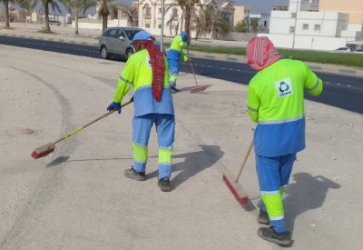 203 ملايين دينار لأعمال جمع القمامة وتنظيف الشوارع
