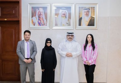 الطالبة زينب المؤمن تحصل على رغبتها الأولى في الالتحاق بكلية البحرين للمعلمين