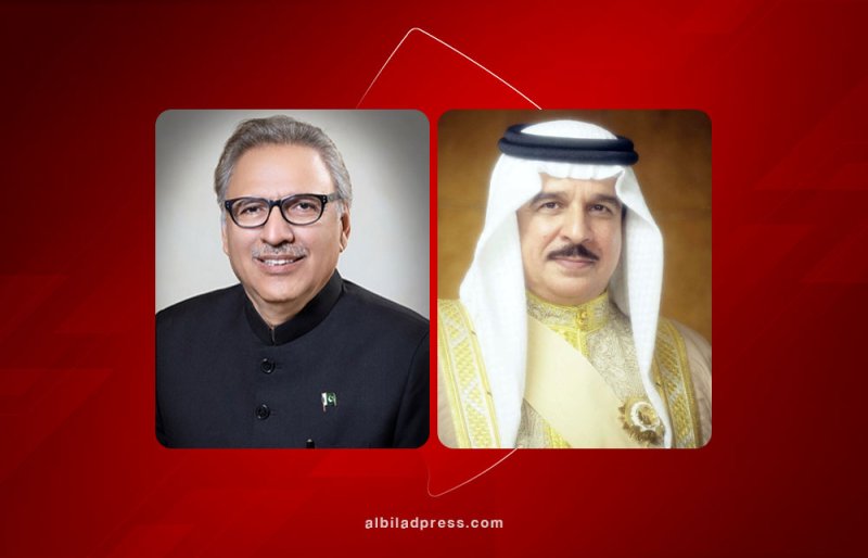 جلالة الملك المعظم يعزي الرئيس الباكستاني في ضحايا حادث خروج قطار عن مساره