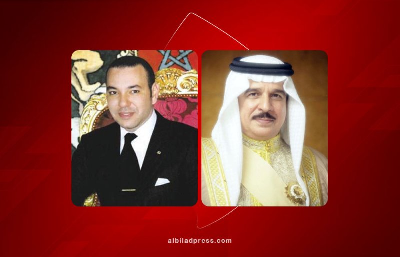 جلالة الملك المعظم يعزي العاهل المغربي في ضحايا انقلاب حافلة نقل ركاب الذي وقع بإقليم أزيلال