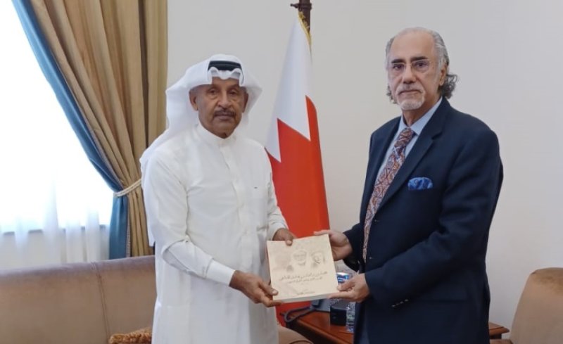 صالح بن هندي يستقبل رئيس الاتحاد البحريني للشطرنج