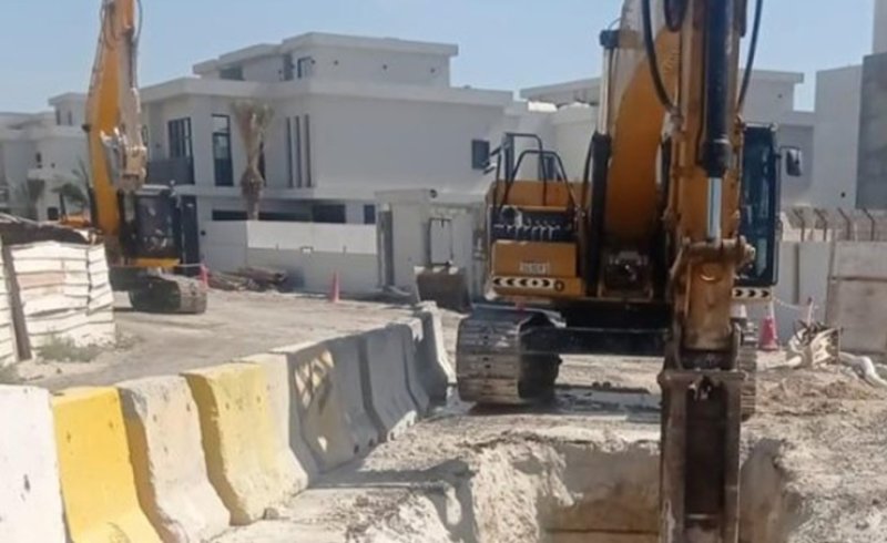 "الأشغال": البدء بإنشاء شبكة للصرف الصحي بمجمع 1010 في منطقة الهملة