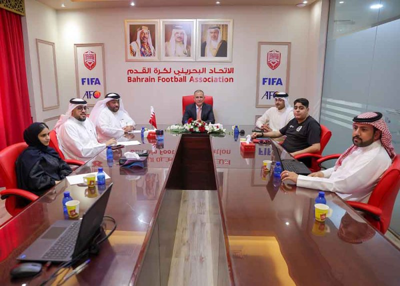 حقيقي يترأس اجتماع لجنة أوضاع وانتقالات اللاعبين بالاتحاد البحريني لكرة القدم