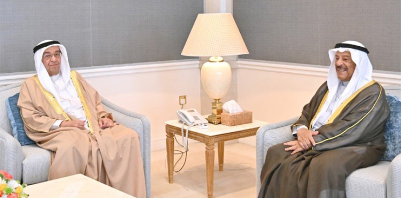 سمو الشيخ محمد بن مبارك آل خليفة يبحث عدد من القضايا مع رئيس مجلس الشورى