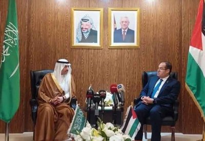 السعودية تعيّن سفيرا فوق العادة وغير مقيم لدى دولة فلسطين