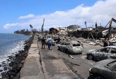 ارتفاع حصيلة ضحايا حرائق الغابات في هاواي إلى 89 شخصا