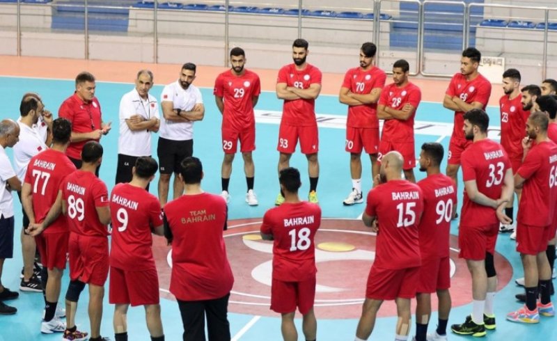منتخب البحرين الوطني الأول لكرة اليد يواصل تدريباته استعدادا لدورة الألعاب الآسيوية