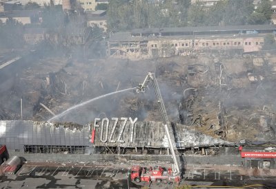 أوديسا.. حرائق في المدينة بعد هجمات روسية