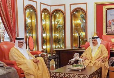 جلالة الملك المعظم يستقبل المدير العام للشئون القانونية وحقوق الإنسان في وزارة الخارجية