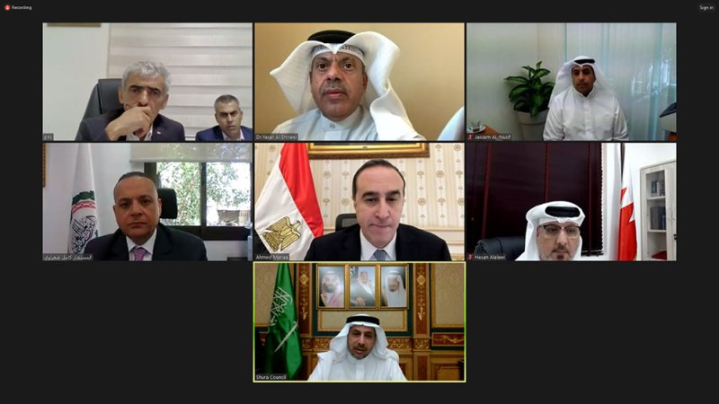 القائم بأعمال الأمين العام لمجلس النواب يشارك في اجتماع جمعية الأمناء العامين للبرلمانات العربية
