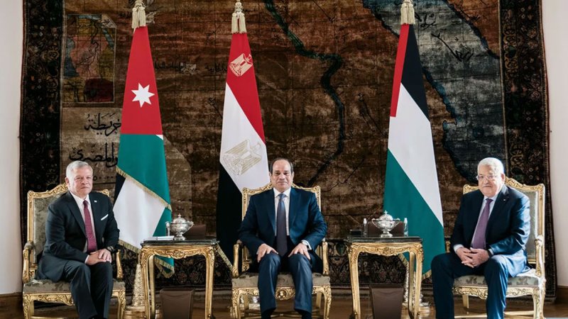 قمة ثلاثية في العلمين بشأن فلسطين.. ماذا تناقش؟