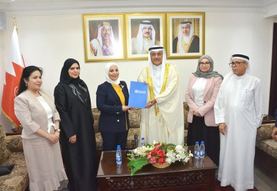 محافظ الشمالية يستقبل ممثل مكتب منظمة الصحة العالمية في البحرين