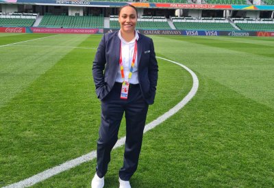 البحرينية ريم الهاشمي منسقة أمنية بكأس العالم لكرة القدم للسيدات 2023