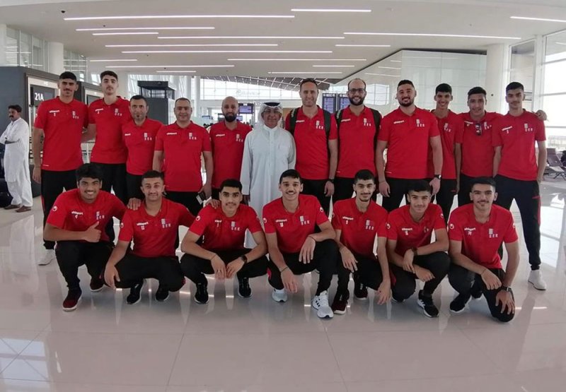 منتخب ناشئي الطائرة يغادر إلى جدة للمشاركة ببطولة غرب آسيا