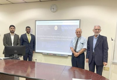 دراسة بجامعة البحرين تطور قاعدة لجناح الطائرة تخفض استهلاك الوقود