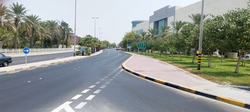 الأشغال": الانتهاء من مشروعي إنشاء منافذ بمجمع 202 وإنشاء مدخل ومخرج على شارع 1 في المحرق