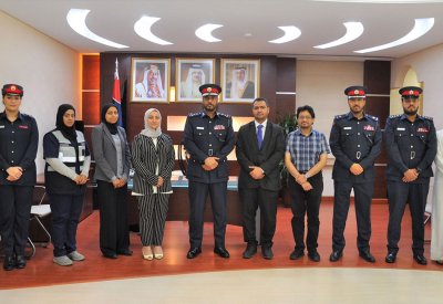 مديرية شرطة العاصمة تستوفي معايير برنامج أماكن عمل صحية في المستوى الماسي