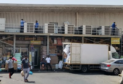 إعادة تأهيل المكيفات في سوق المنامة المركزي