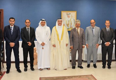 محافظ الشمالية يستقبل رئيس جمعية الصحة والسلامة البحرينية