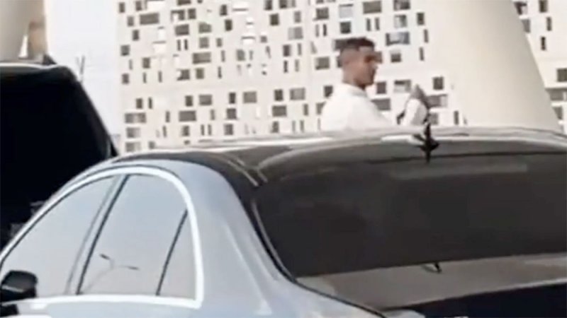 تفاعل كبير مع فيديو رونالدو بالزي السعودي