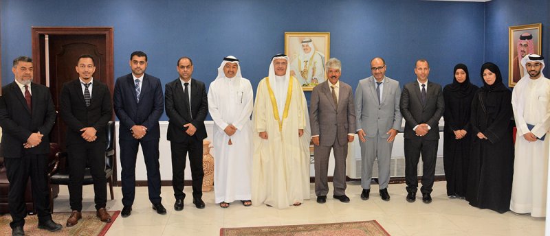 محافظ الشمالية يستقبل رئيس جمعية الصحة والسلامة البحرينية