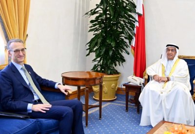 سمو الشيخ محمد بن مبارك آل خليفة يستقبل سفير الولايات المتحدة الأمريكية لدى مملكة البحرين