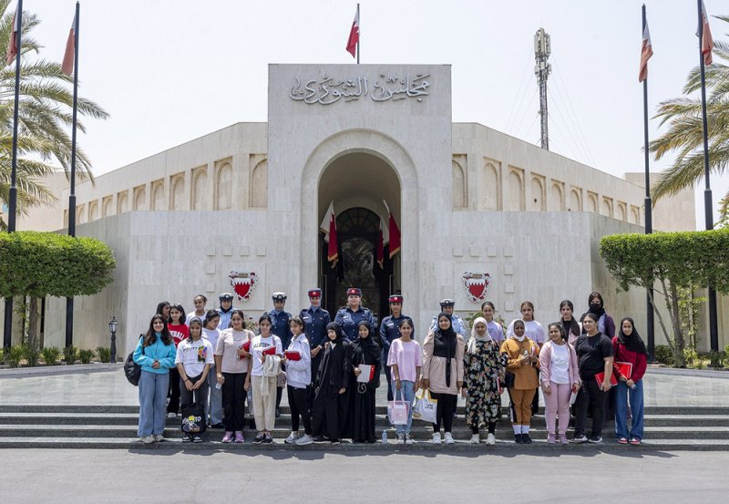 "أمانة الشورى" تستقبل وفد المعسكر الصيفي الرابع عشر بالأكاديمية الملكية للشرطة
