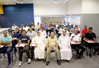 الذوادي يفتتح دورة المستوى الثاني الدولية لمدربي الكرة الطائرة