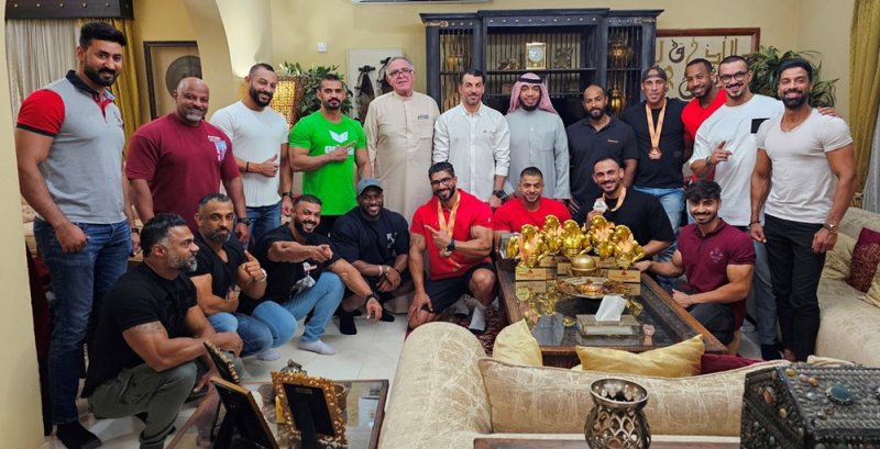 الأب الروحي لرياضة بناء الأجسام بالبحرين يحتفي بانجاز المنتخب الوطني