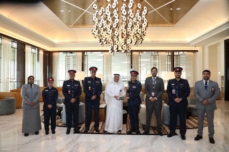 مديرية شرطة المطار تحصد على جائزة أفضل إجراءات في الفحص الأمني من مجلس المطارات الدولي