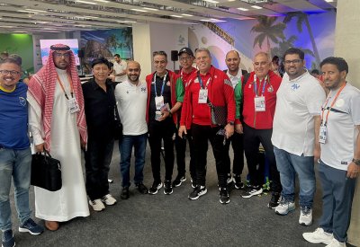 اللجنة التنفيذية لدورة الألعاب المدرسية الدولية تستعرض مع الاتحاد السعودي للمدارس استعدادات البحرين لاستضافة الدورة