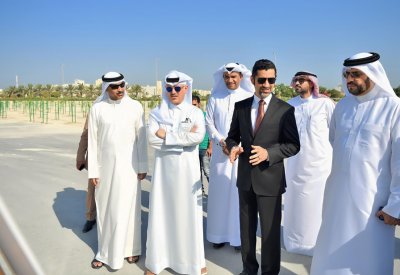 زراعة 3230 شجرة بمدينة سلمان.. الوزير المبارك يطلع على المرحلة الأولى من المشروع