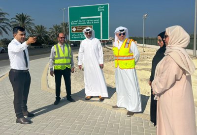 وكيل شؤون البلديات يطلع على سير أعمال المرحلة الثانية من تجميل وتطوير شارع الزلاق
