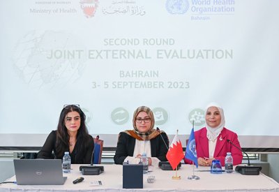 انطلاق التقييم الخارجي المشترك للوائح الصحة الدولية للمرة الثانية في مملكة البحرين
