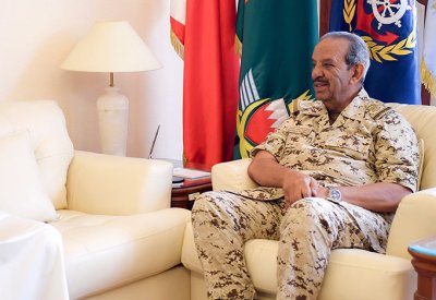 القائد العام يستقبل الشيخ أحمد بن محمد آل خليفة عضو مجلس الشورى