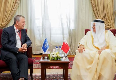 وزير الخارجية يجتمع مع المفوض السامي لوكالة غوث وتشغيل اللاجئين الفلسطينيين