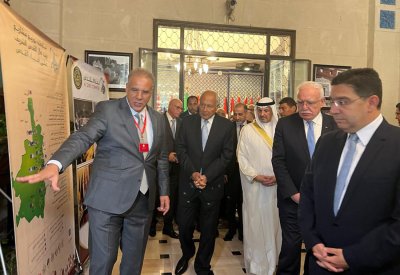 وكالة بيت مال القدس الشريف تقيم معرضا متنوعا عن حصيلة عملها في المدينة المقدسة