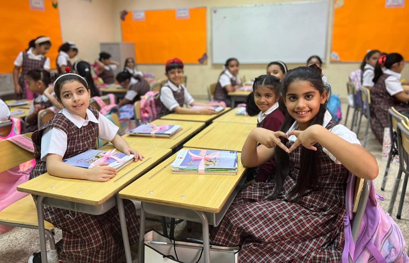 مدارس البحرين تتألق في تنظيم فعاليات استقبال طلابها وطالباتها