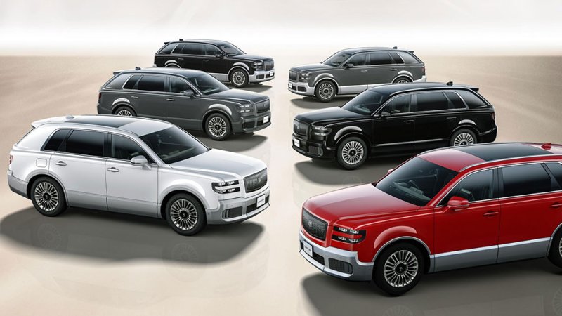 تويوتا تقدم في اليابان موديل سنشري SUV 