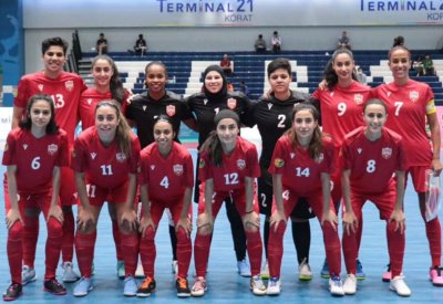 منتخب السيدات للصالات يحرز المركز الثالث ببطولة NSDF