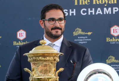سمو الشيخ عيسى بن سلمان بن حمد يشهد كأس البحرين في إيرلندا