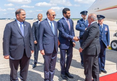 سمو ولي العهد رئيس مجلس الوزراء يصل إلى الولايات المتحدة الأمريكية الصديقة