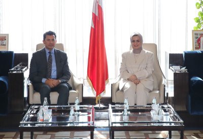 وزيرة شؤون الشباب تبحث التعاون الشبابي مع وزير الشباب والرياضة المصري