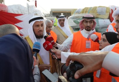 القطان: 40 طنا من المساعدات بمليون دولار للأشقاء في ليبيا