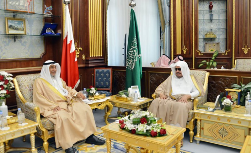 وزير شؤون مجلسي الشورى والنواب يلتقي بوزير الدولة عضو مجلس الوزراء لشؤون مجلس الشورى السعودي