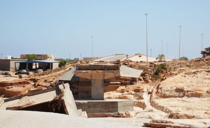 إحصائية حكومية: عدد المباني المدمرة بشكل كامل في مدينة درنة بلغ 891 مبنى